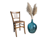 Vintage 1950s Bistro Chair in Beech