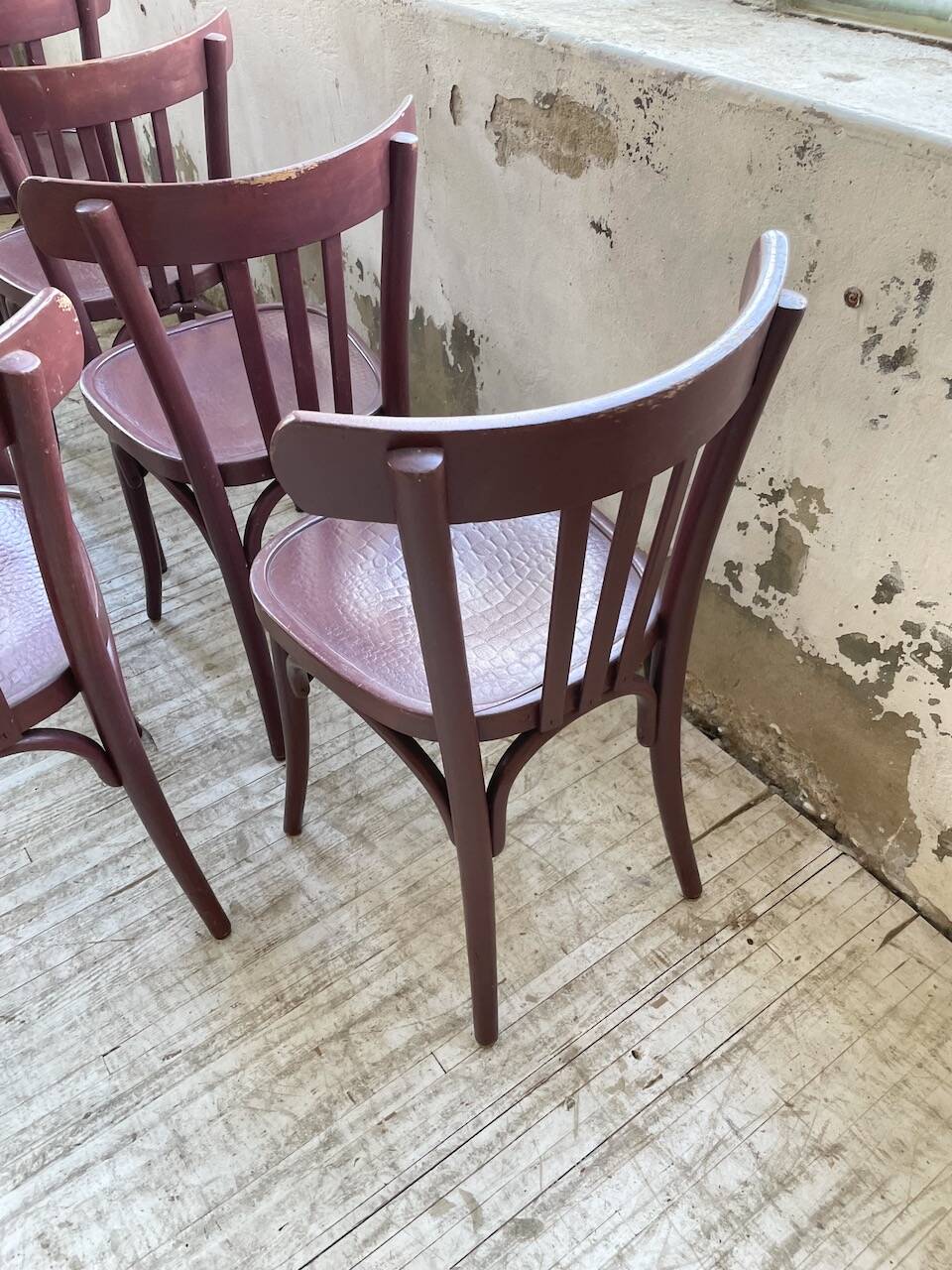 Set of 13 Japy bistro chairs, 1940