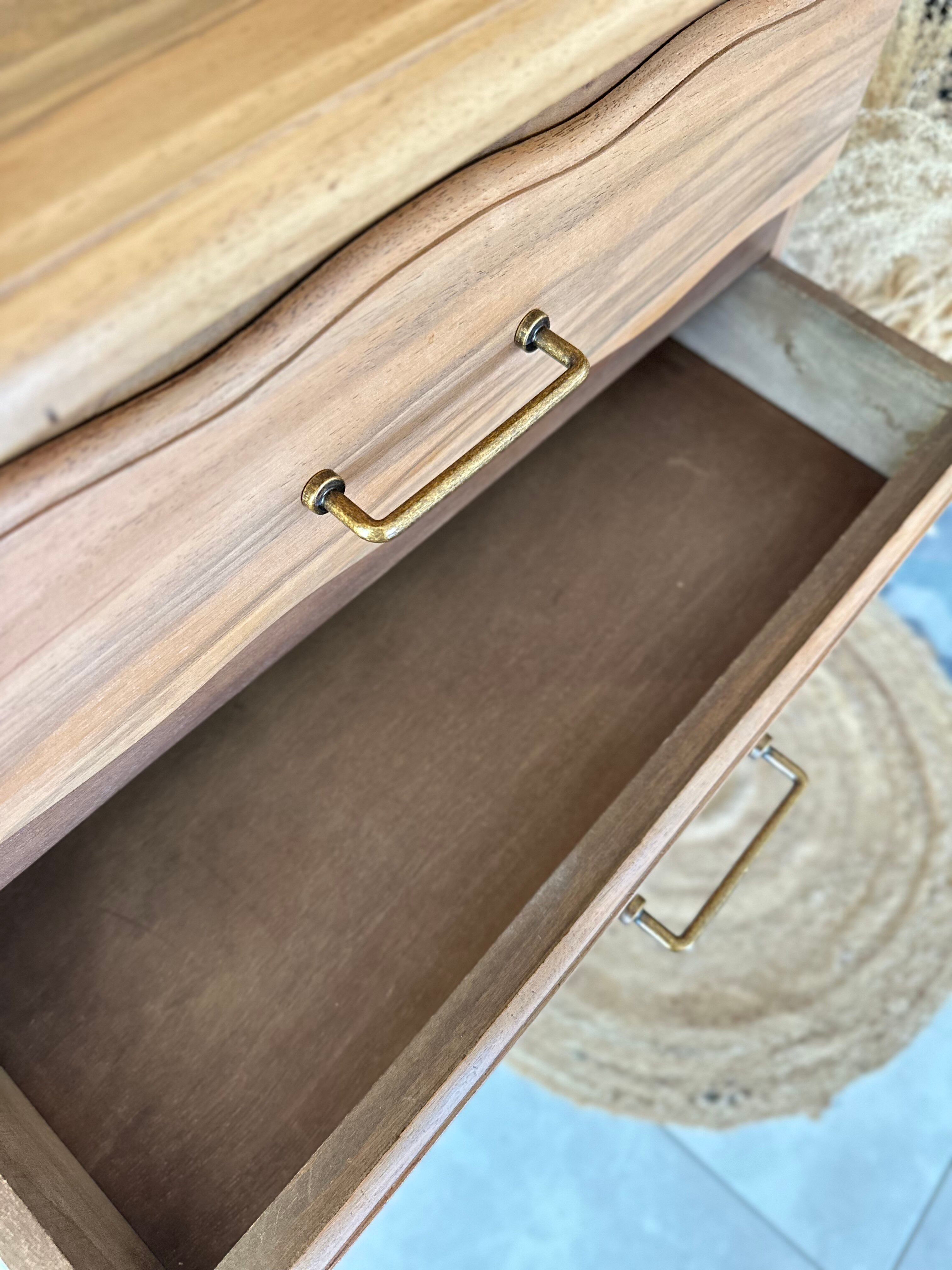 Vintage relooked chest of drawers