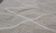 Hand-made beige and white wool rug 65x144cm