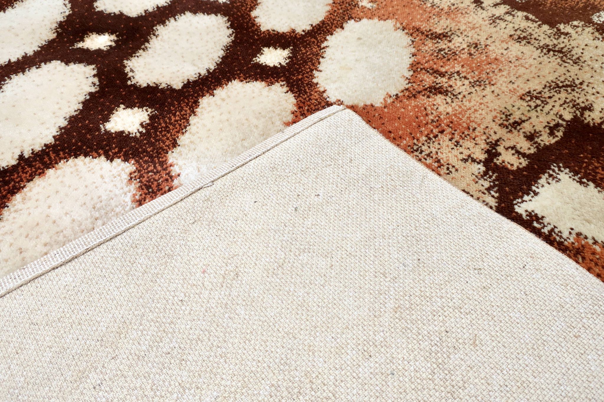 1970's Design Carpet Pure Wool Velvet, "Amazone" Belgium, 2m x 2.90m, Very Good Condition