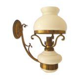 Opaline wall lamp