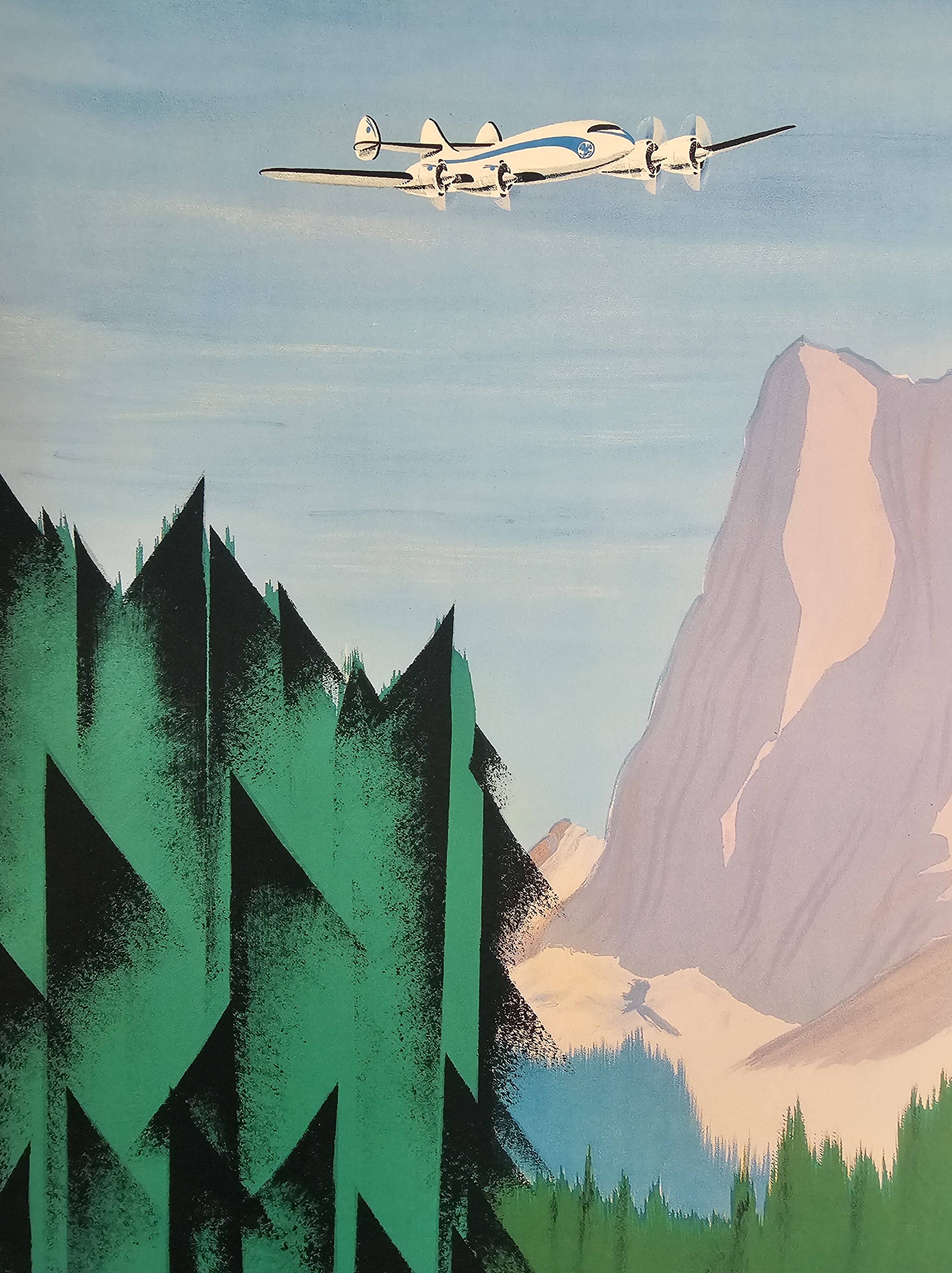 Air france - canada poster