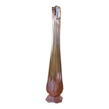 Vase art déco pâte de verre