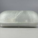 Lampe murale peill & putzler allemagne verre & métal space age design