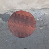 Wooden tripod stool