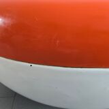 Vintage rocking chair 1960 Charles Zublena Les Plastiques de Bourgogne 60s