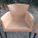 Set of 4 Vela chairs by Carlo Bartoli for Matteo Grassi
