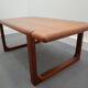 Table basse danoise du milieu du siècle par Niels Bach, années 1960
