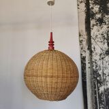 Rattan ball suspension