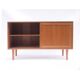 Small Scandinavian sideboard vintage Denmark sliding doors