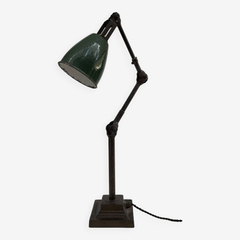 Lampe de bureau ou d'atelier anglaise dugdills