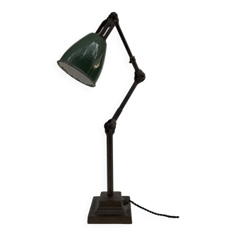 Lampe de bureau ou d'atelier anglaise dugdills