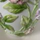 Chaumette Model Hortensias Lamp Base - Barbotine H 40 cm