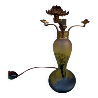 Lampe en pâte de verrre