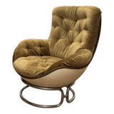 Cadestin armchair from the 1970s reupholstered.