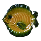 Vintage Vallauris ceramic fish plate