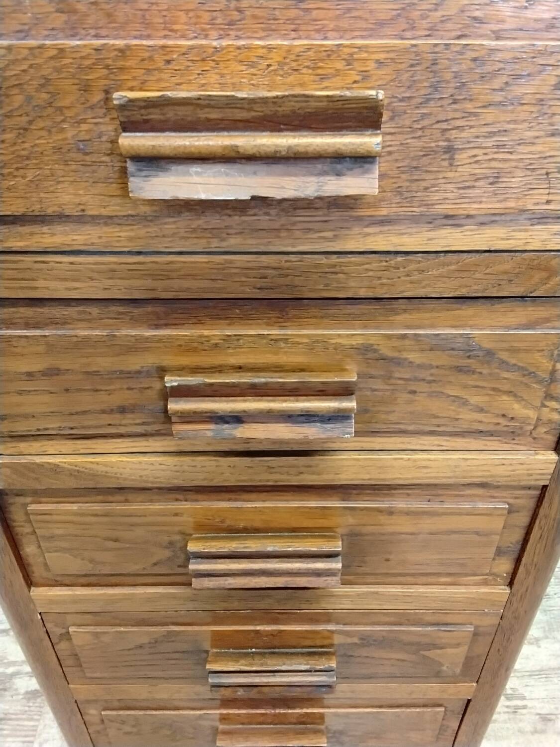 Chiffonnier en  bois Style Art déco