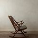 Vintage Teak Rocking Chairs Model 182 Frank Reenskaug Bramin, 1950s, Set 2