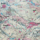 Vintage MDI "Country Balkaniques Poland - Czechoslovakia" school map