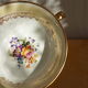 Art of Limoges Bernardeaud Very beautiful Old porcelain cups patterns flowers