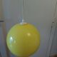Vintage suspension 70'S in yellow opaline