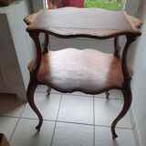 Old tea table. 2 trays.