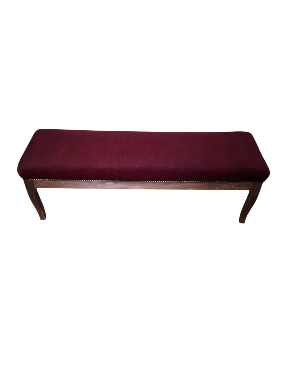 Velvet bench