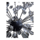 Chandelier "Metropolitan" Met Starburst by Grand J. & L. Lobmeyr, an extremely rare piece.