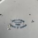 Mismatched ironstone flat plates