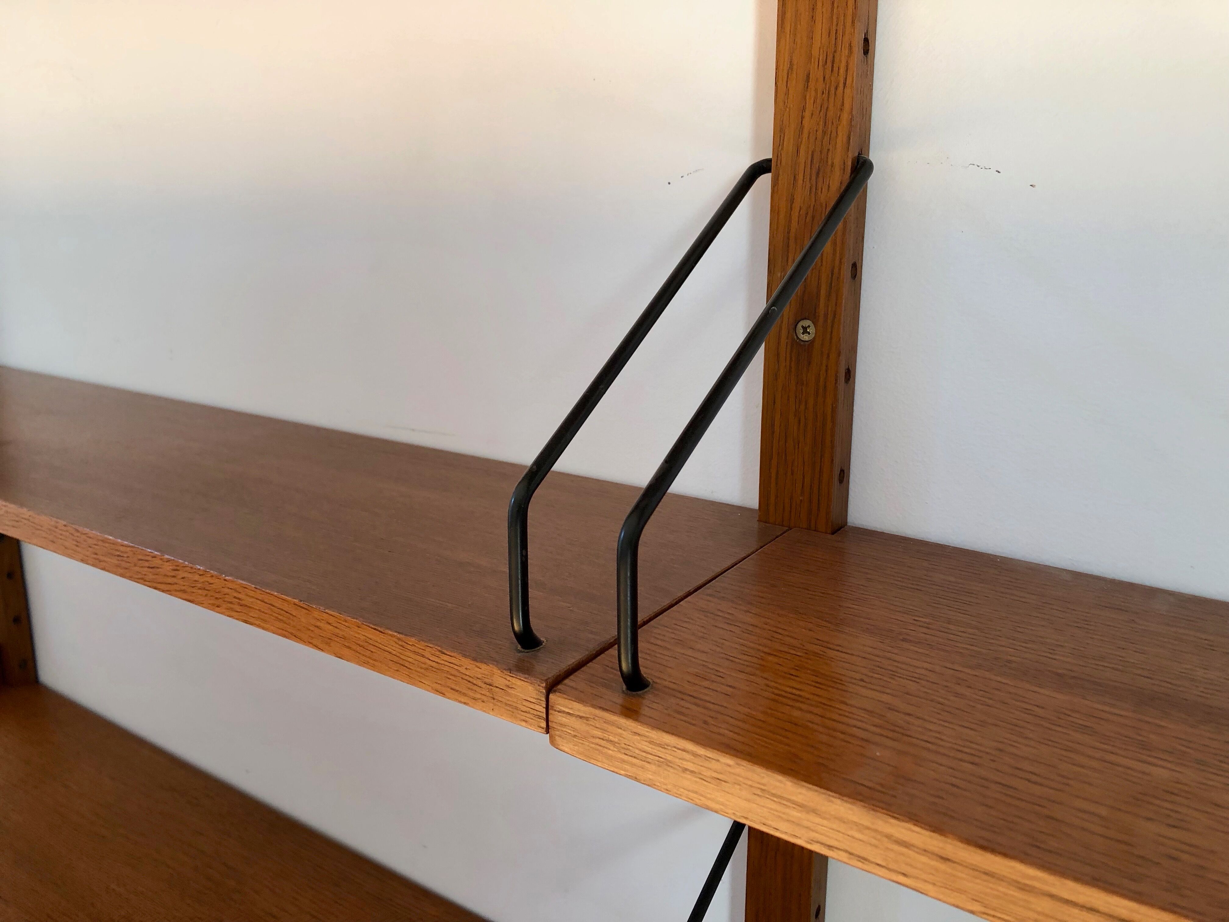 Scandinavian teak wall system "Royal system" Poul Cadovius