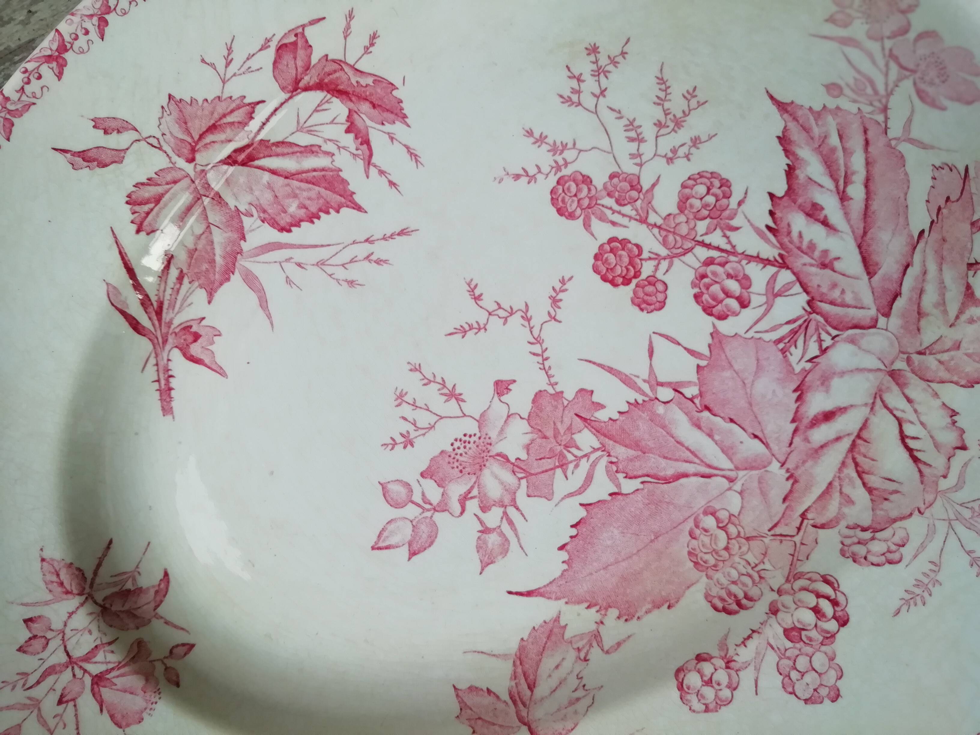 Lot of iron earth dish badonviller