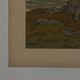 Lithograph by Henri Rivière The Fairyland of Hours - The Storm