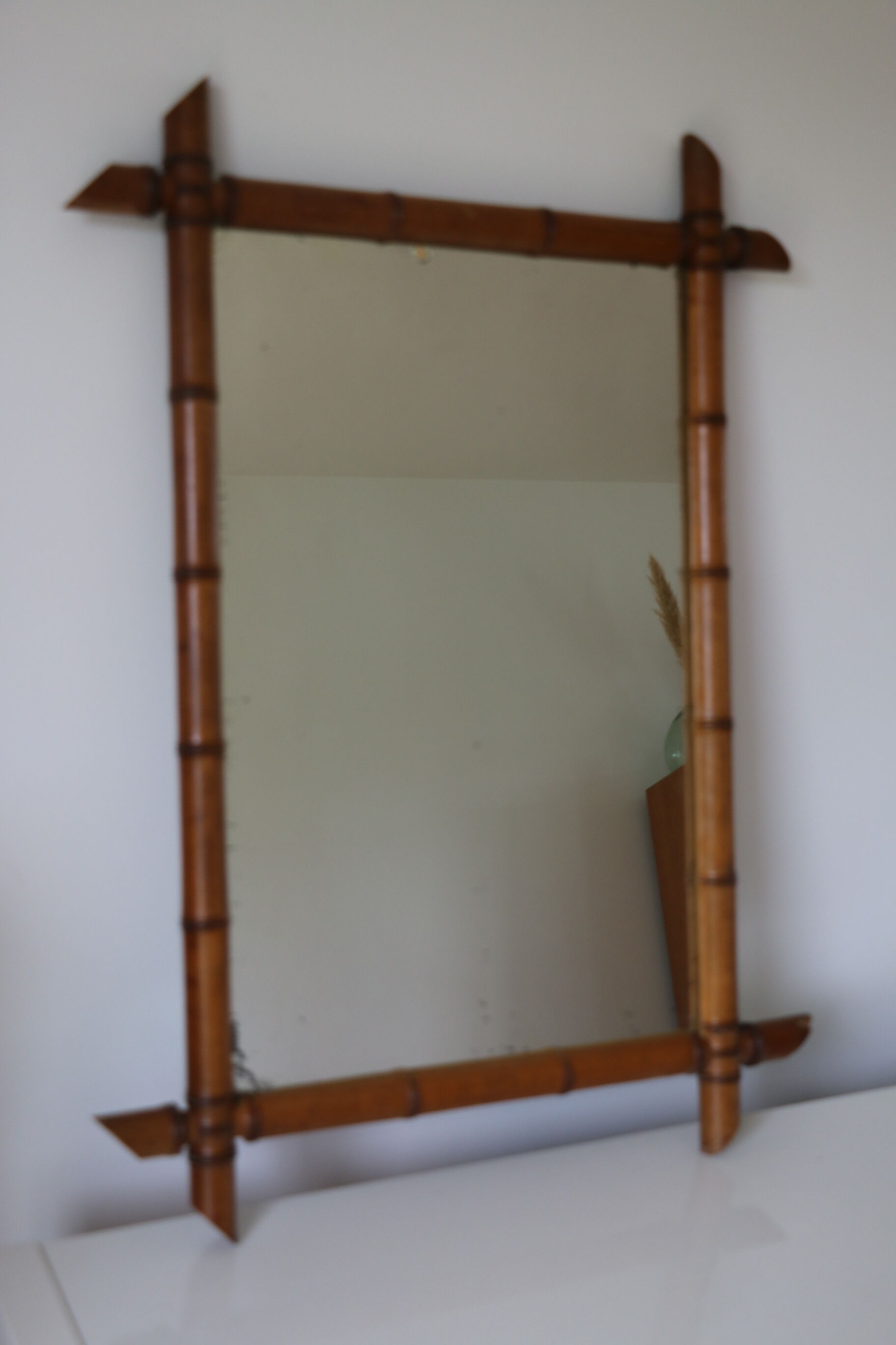 Bamboo imitation mirror 770*550mm
