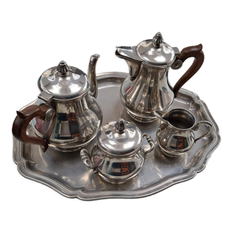 5-piece pewter service