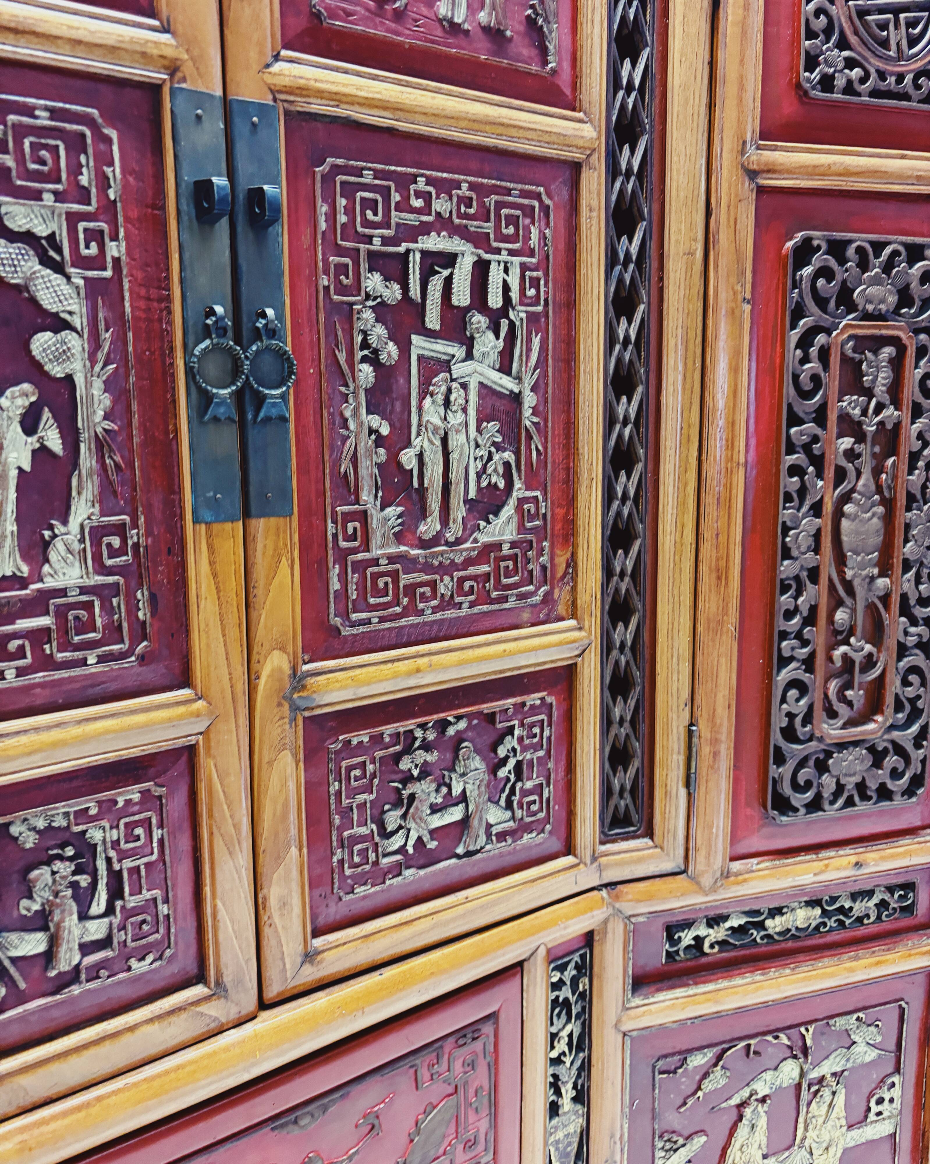 Cabinet de mariage chinois ancien