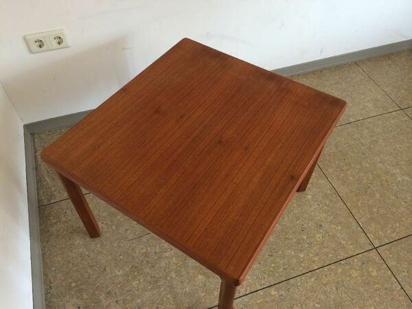 table D’appoint En Teck Des Années 70 Toften Denmark Design Années 70