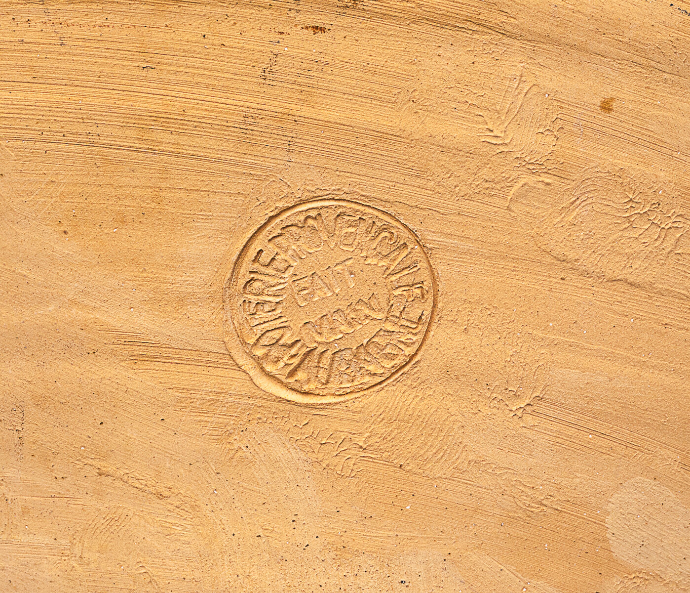 Vintage terracotta jug, 1960