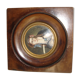 Miniature portrait of woman signed Vigué