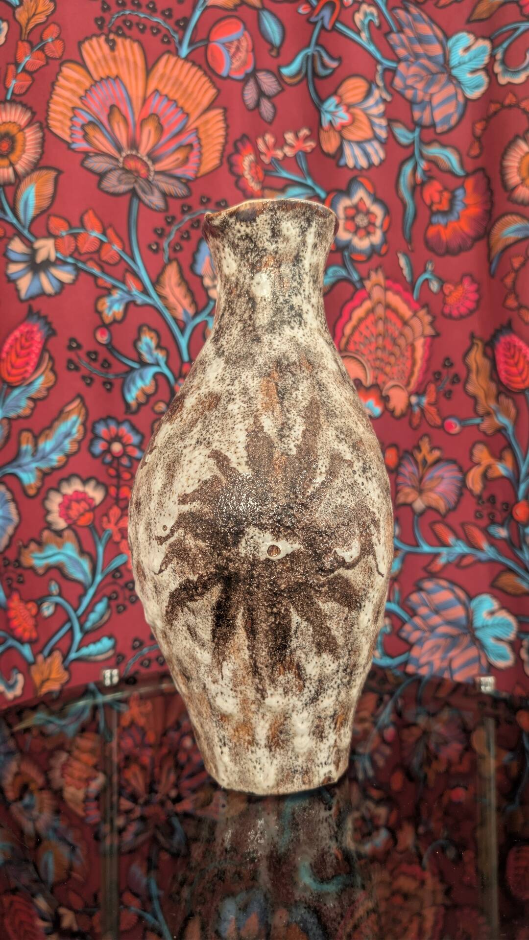 Brutalist ceramic vase pitcher