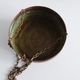 Hanging scales, antique brass and copper scales, hanging basket