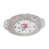 Openwork porcelain bench