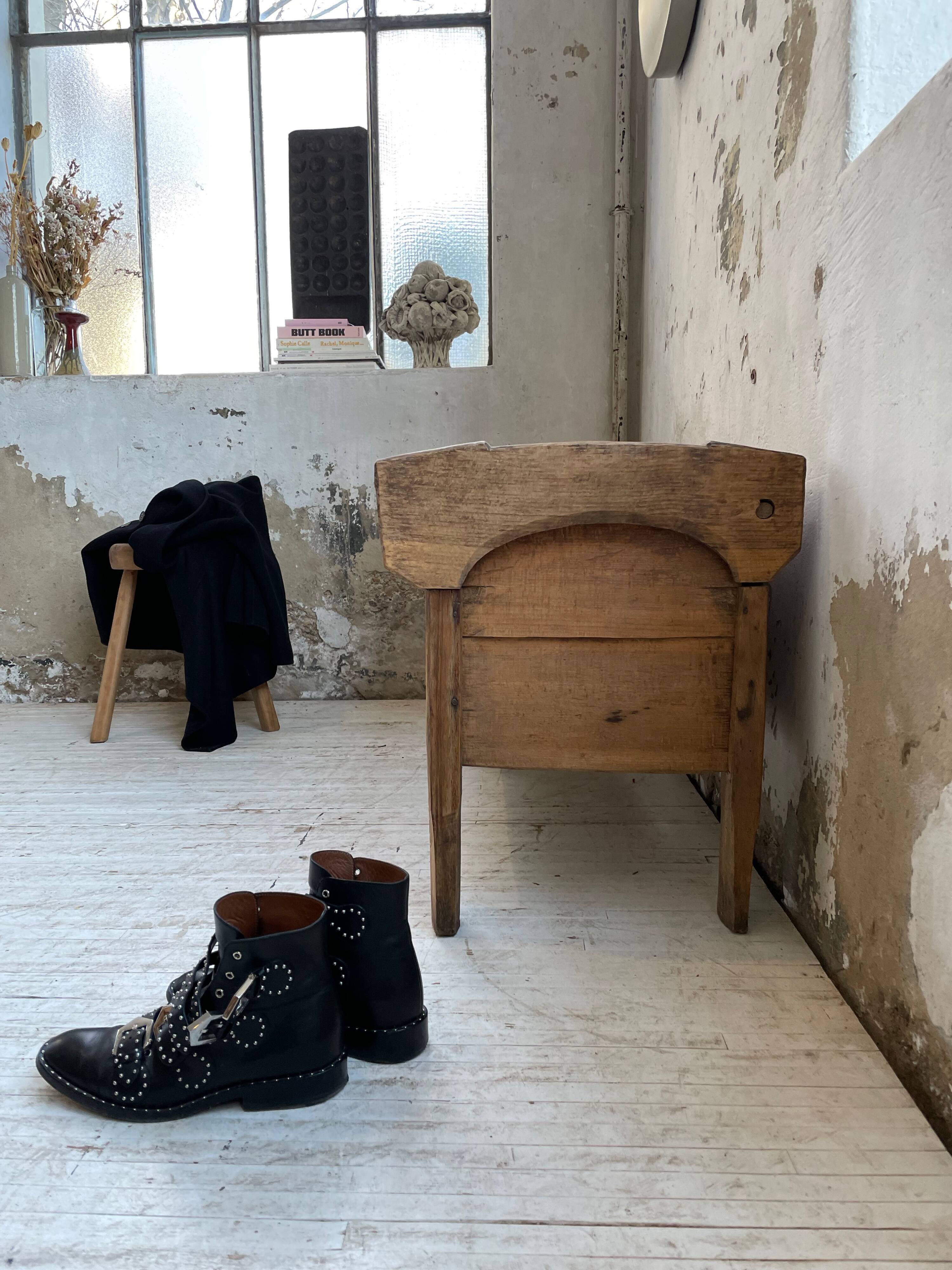 Shepherd's chest Vosges 1900 popular art