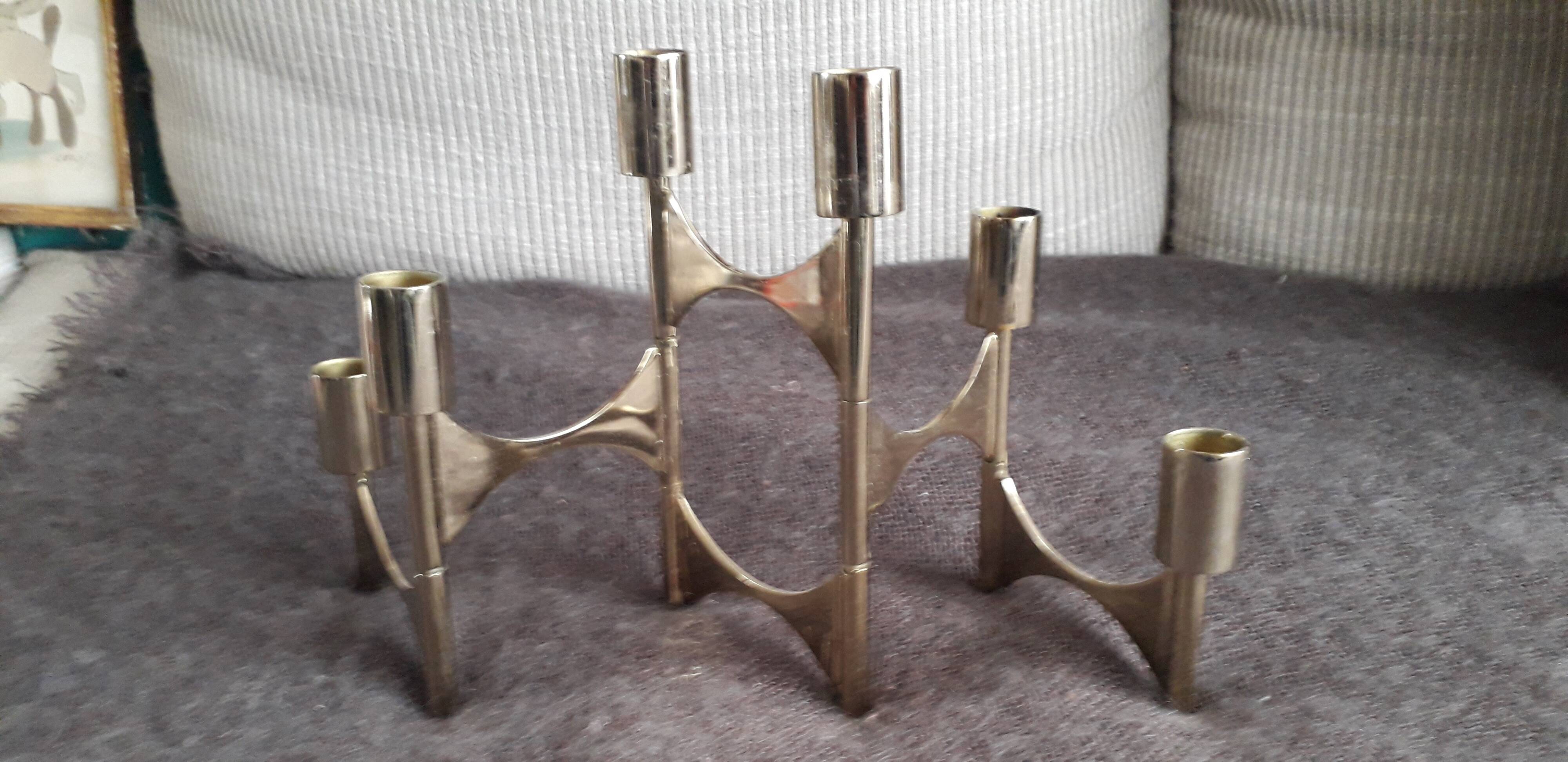 Scandinavian candle holder