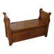 Rare entrance bench - Old chest bench - toy chest - oak color