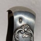 Solid silver claw clip