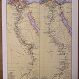Photographic plate on Egypt from 1928