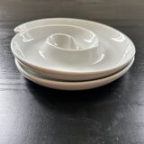 Duo of spiral dishes