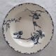 Assiette faience ancienne H B & Cie choisy le roy modèle Oxford décor oiseau  bleu