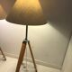 Paire de lampe de chevet trépied